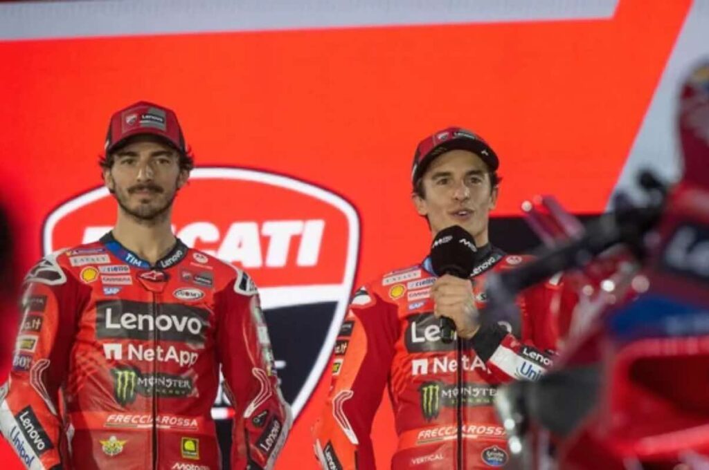 Bagnaia moto pessima