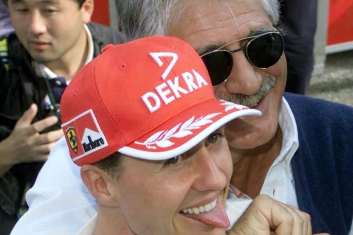 Schumacher lutto per lui