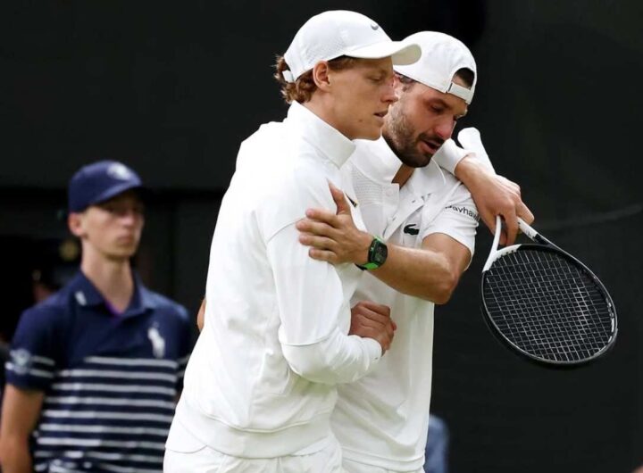 Sinner confessione a Wimbledon